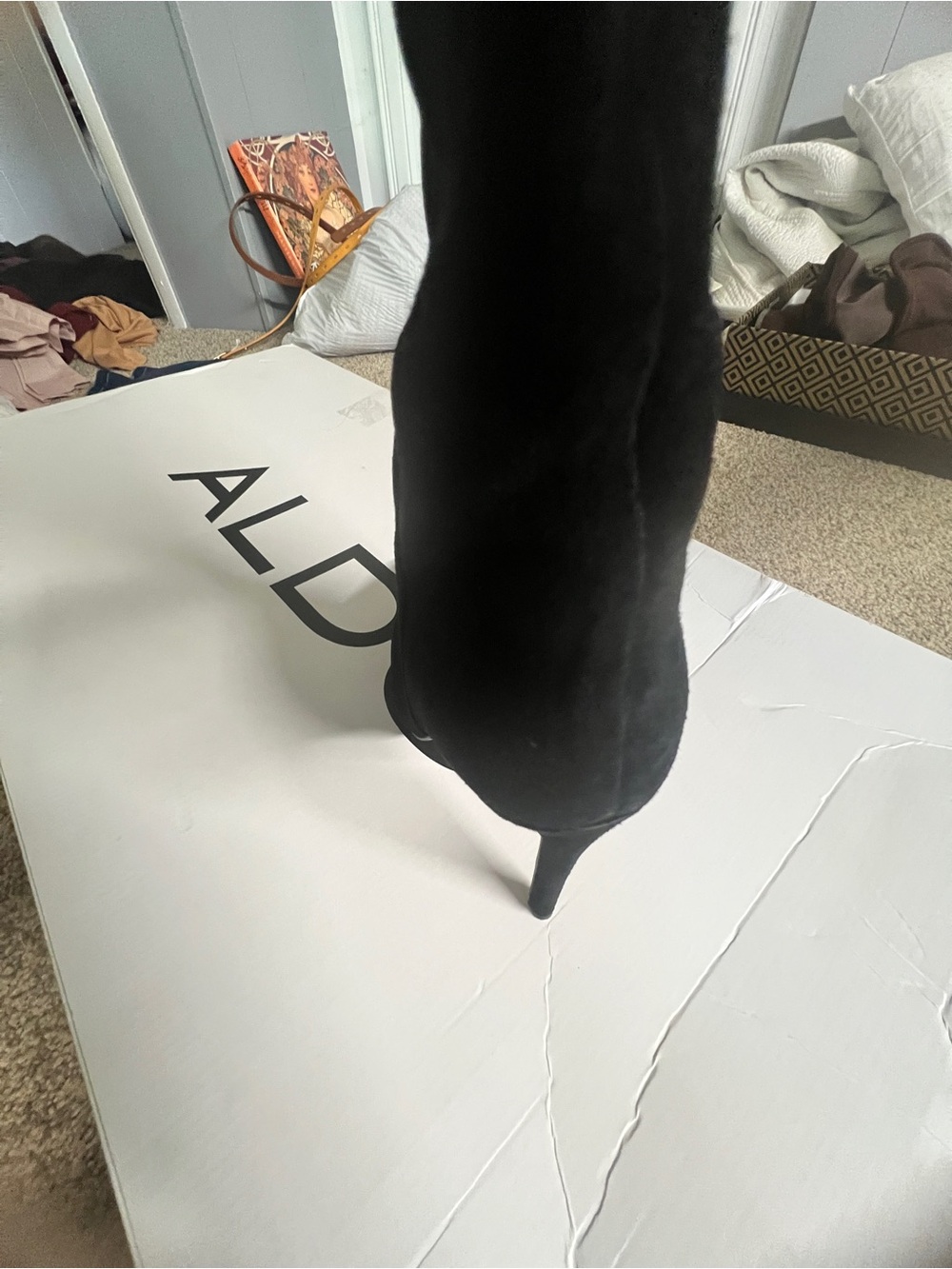 Aldo “Mirinia” Black over-the-knee boots - Picture 9 of 15
